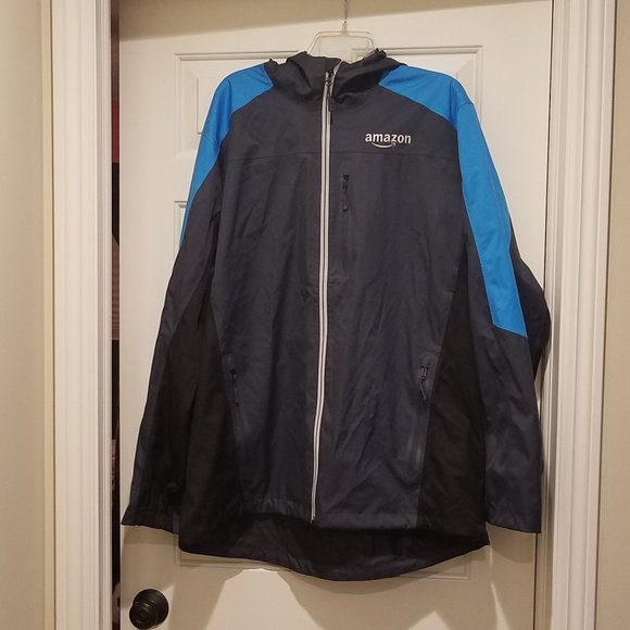 Amazon Jackets & Coats Amazon Prime Rain Shell Hooded Jacket By Luly Yang Mens 2xl Poshmark